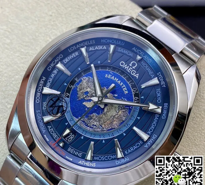 Omega Seamaster 220.10.43.22.03.001 VS Factory 1:1 Best Edition Replica Watch Blue Dial Swiss ETA8938